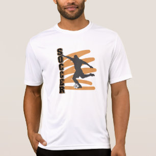 Gold und schwarze männliche T-Shirt