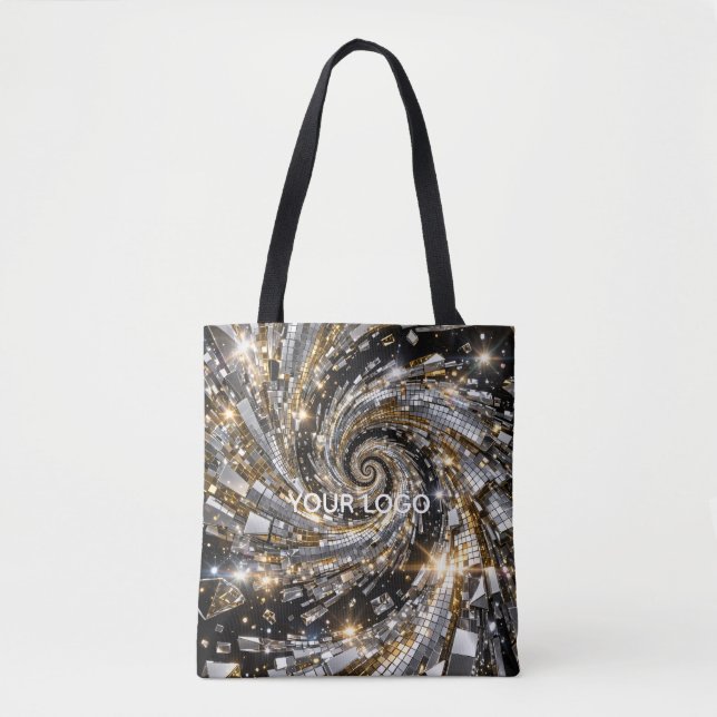 Gold- und Silber-Disco-Spiralwirbel  (Vorderseite)