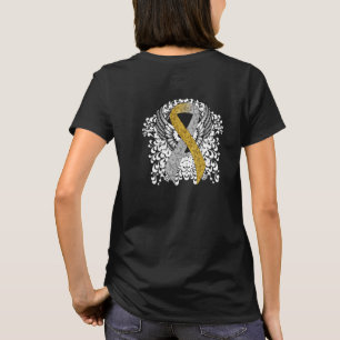 Gold und Silberband mit Flügelband T-Shirt