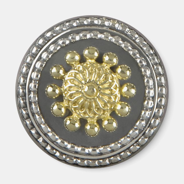 Gold und Silbermedaille Magnet (Vorne)