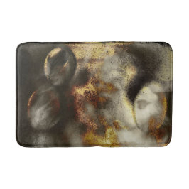 Gold- und Silbersternstaubeffekt Badematte