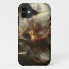 Gold- und Silbersternstaubeffekt iPhone 11 Hülle