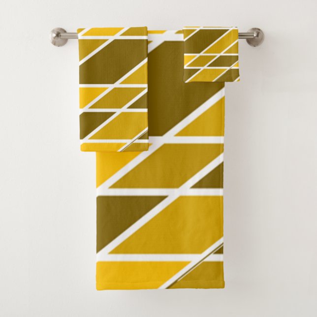 Gold und Weiß Badhandtuch Set (Insitu)