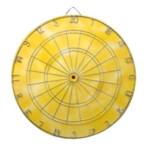 Gold und Weiß gesprenkelt Dartscheibe