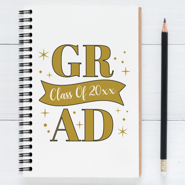 Gold- und weiße Abschlussfeier Planer (Von Creator hochgeladen)