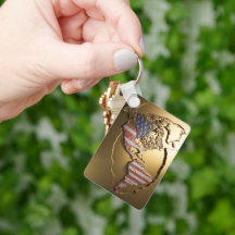 Gold United Staaten Karte #3