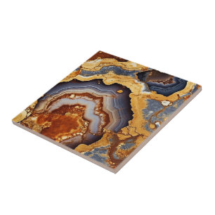 Gold Vein Agate Keramik Tile Fliese