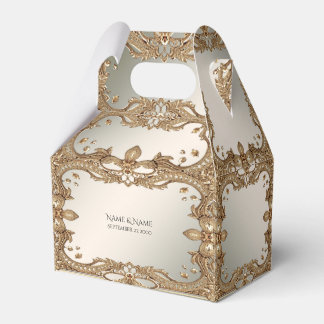 Gold Verzierte Gevor Box Geschenkschachtel