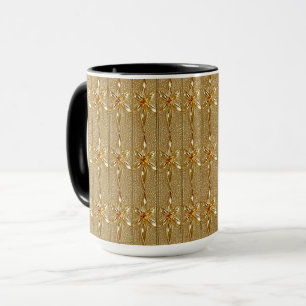 Gold Verzierte Tasse