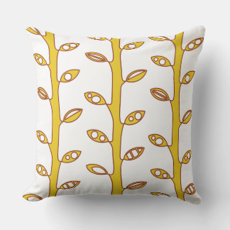 Gold VINES Retro DESIGN Kissen