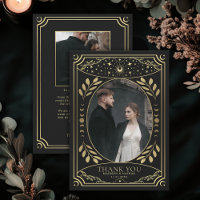Gold Vintages Tarot Gothic Wedding Foto