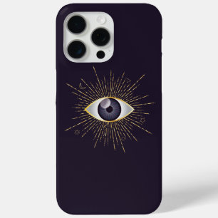 Gold & Violet Mystic Evil Eye Nazar Mati Case-Mate iPhone Hülle