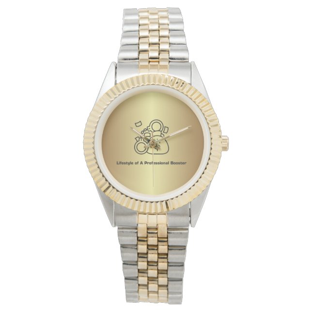 Gold Watch für Frauen Armbanduhr (Vorderseite)