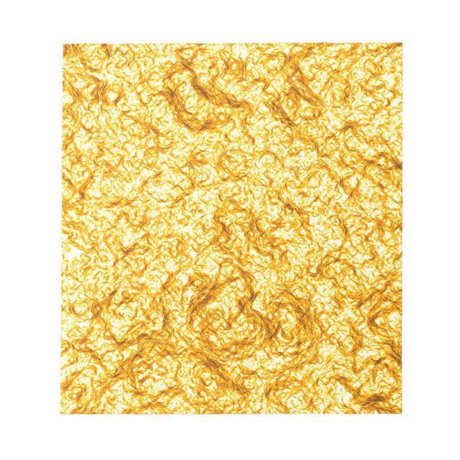 Gold Water Notizblock (Vorderseite)