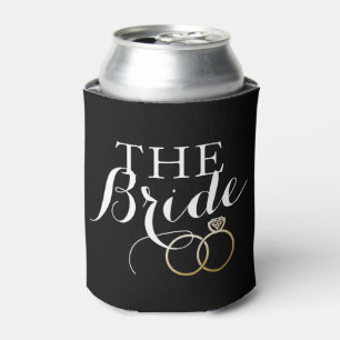 Gold Wedding Rings Bride Custom kann Cooler Dosenkühler