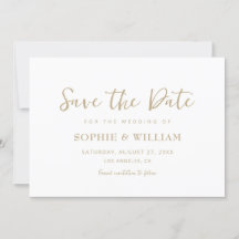 Gold & White Beautiful Elegante Hochzeit