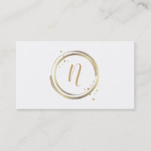 Gold & White Shiny Glam Moderne Minimale Hochzeit