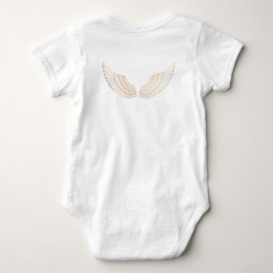 Gold Wings Baby Bodysuit Strampler