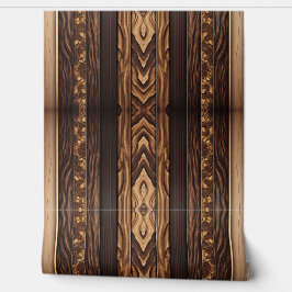 Gold Wood Modern Art Lamperia Tapete