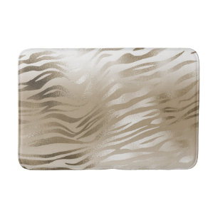 Gold Zebra Print Ombre        Badematte