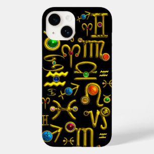 GOLD ZODIAC BIRTHDAY JEWELS,GEMSTONES,ASTROLOGIE Case-Mate iPhone 14 HÜLLE