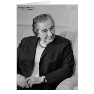 Golda Meir, israelischer Ministerpräsident