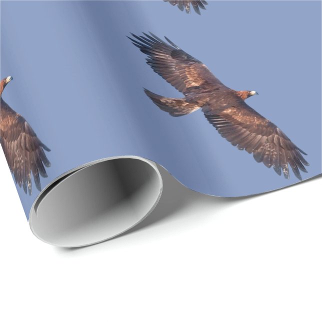 Goldadler Geschenkpapier (Rolleneckpunkt)