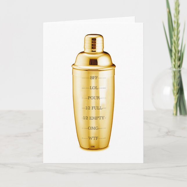 Goldaktie-Geburtstags-Karte Karte (Vorderseite)