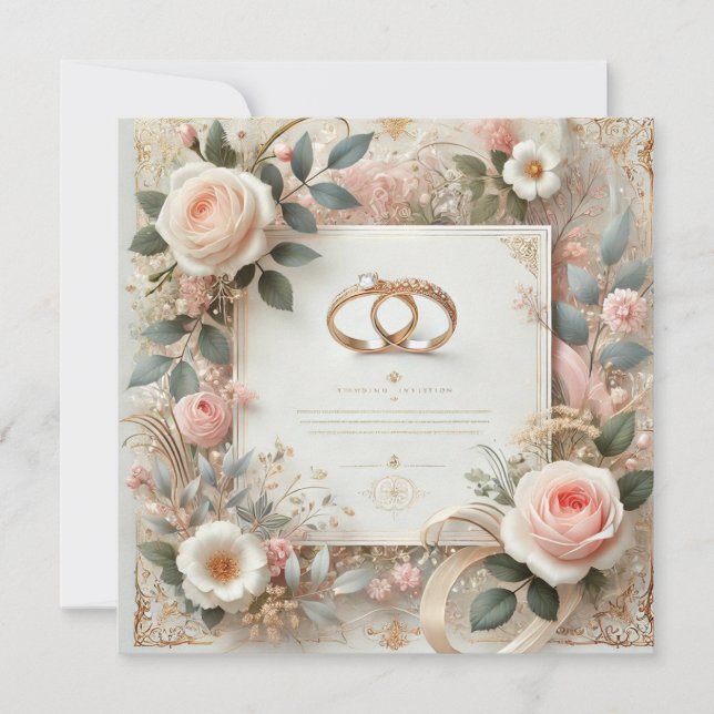 Goldakzent Feiertagskarte (Vorderseite)