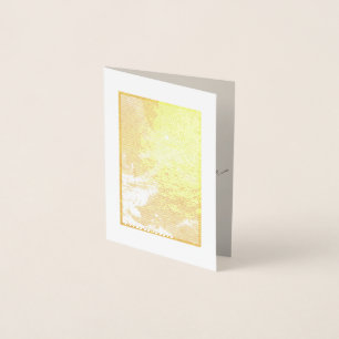 Goldalte chinesische Kunst alles Gute zum Folienkarte