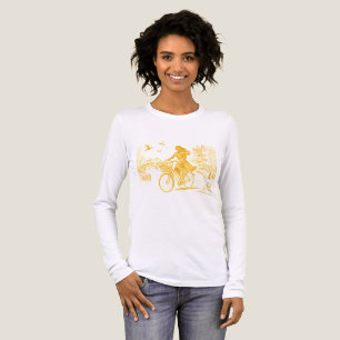 GoldAmsterdam Abstrakte Romantische Vintage-Straße Tri-Blend Shirt