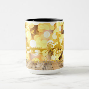 GoldAmsterdam Schwärmerischer Minimalistischer Rom Tasse