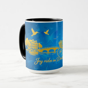 GoldAmsterdam Schwungvoller Träumerischer Minimali Tasse