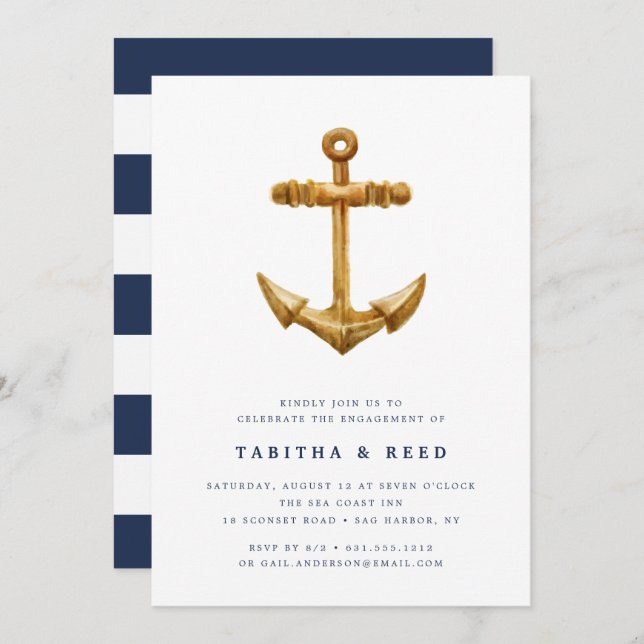 Goldanker | Einladung der Interessengruppe (Vorne/Hinten)