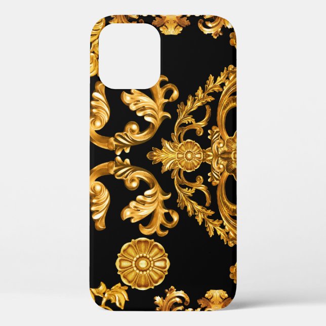 Goldbarock, Ornamentale Elemente. Case-Mate iPhone Hülle (Rückseite)