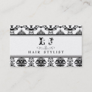 GOLDbarocke elegante Friseursalon-Visitenkarte Visitenkarte