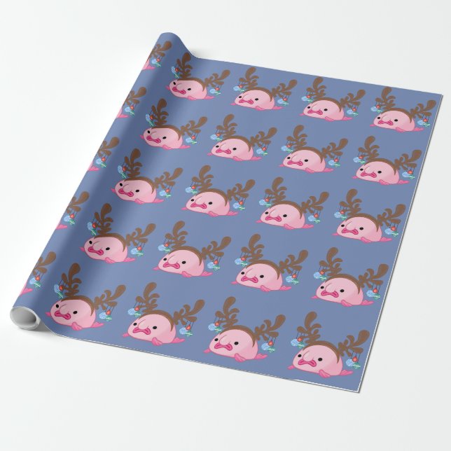 Goldbarsch Geschenkpapier (Ungerollt)