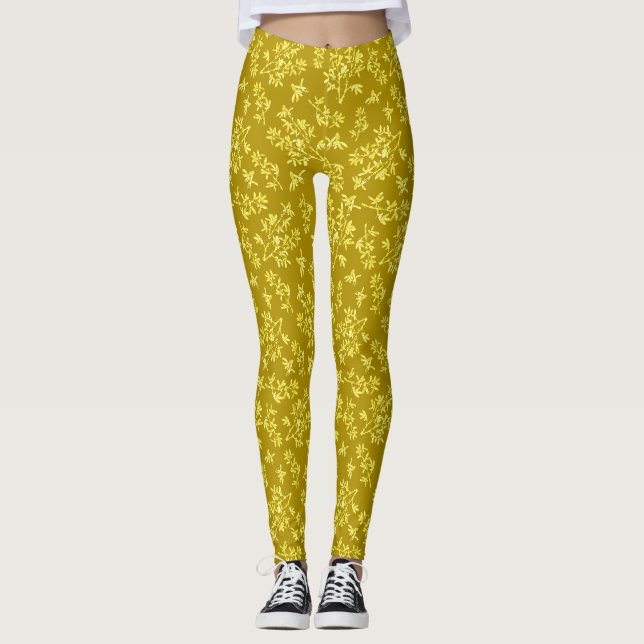 Goldbarsch Leggings (Vorderseite)