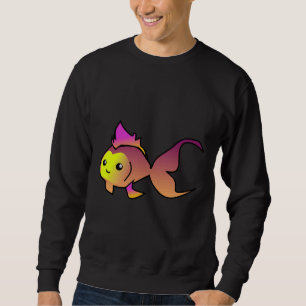Goldbeige Fische Fulfills wünschen Fisch aus meine Sweatshirt