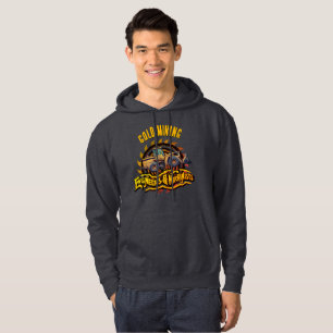 Goldbergbauingenieure und -maschinen hoodie