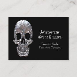 Goldbestand-Schädel beruflich Visitenkarte