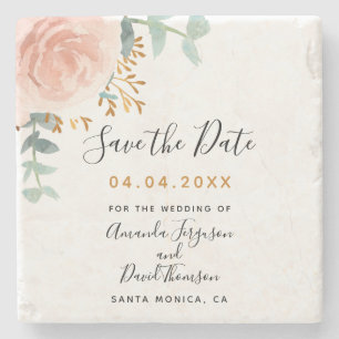 Goldblumeneukalyptus der Hochzeitstiefelder Rose S Steinuntersetzer