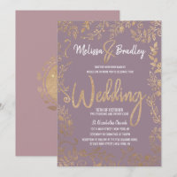 GoldblumenGlitzer Ombre malvenfarbene lila