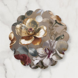 Goldblüten Geschenkanhänger