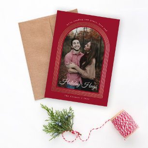 Goldbogen-Schriftfoto Weihnachten