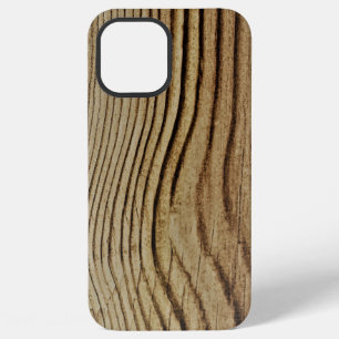 Goldbraune Holzmaserung iPhone 12 Pro Max Hülle