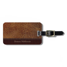 Goldbrauner Lederlook