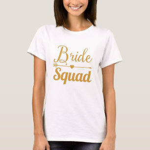 Goldbraut-Gruppenherzpfeil T-Shirt