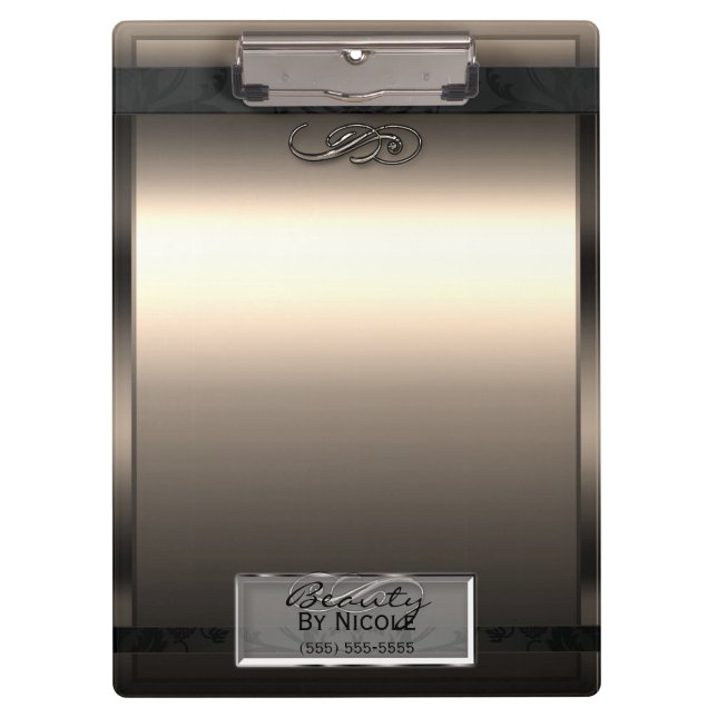 Goldbronze Shine Elegante Drei-Weltkulturerbe der  Klemmbrett (Vorderseite)