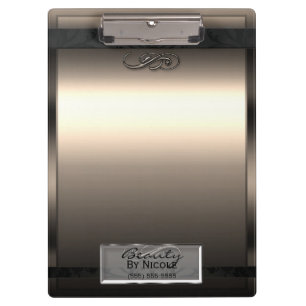 GoldbronzeShineeleganter Chic-bezauberndes Klemmbrett